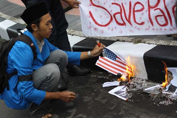 Kecam Israel, PMII Bakar...