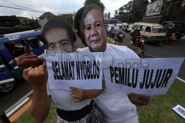 Relawan Prabowo dan...