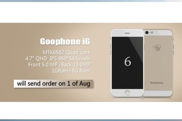 Tiruan iPhone 6 Akan...