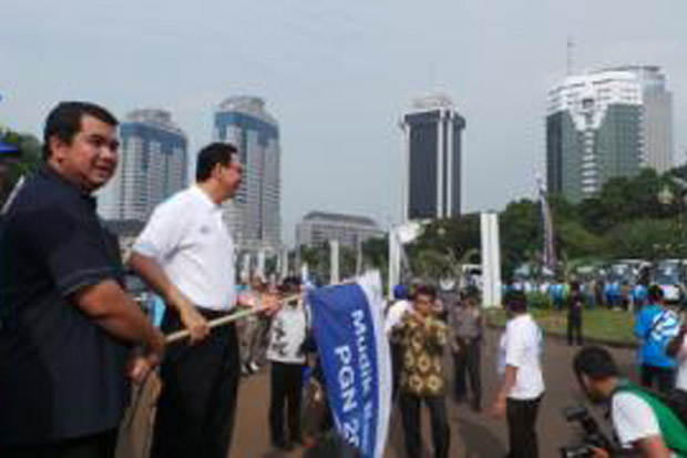 Lepas Pemudik, Ini Pesan...