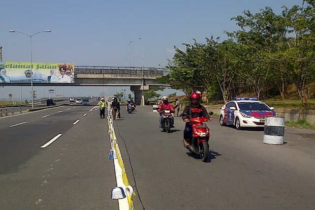 Ribuan Pemudik Mulai...