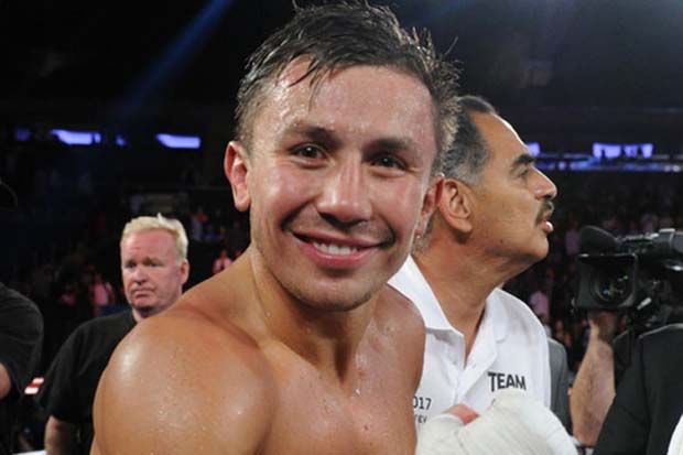 Golovkin Memukul di...