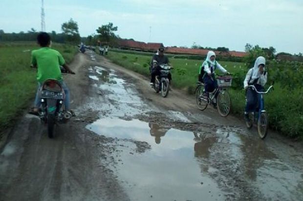 Jalan Desa Kertomulyo...