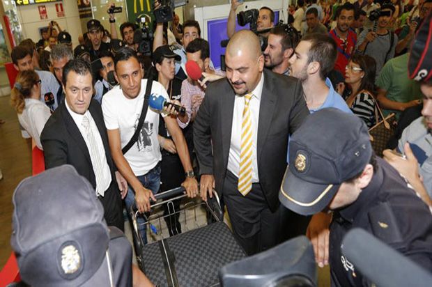 Tiba di Madrid, Navas...