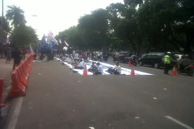 Pendukung Prabowo-Hatta...