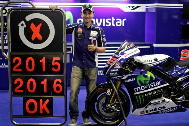Jorge Lorenzo Tetap...
