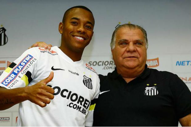Robinho Kembali ke Santos