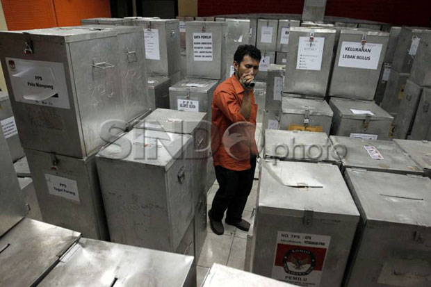 98 Kotak Suara di Pamekasan...