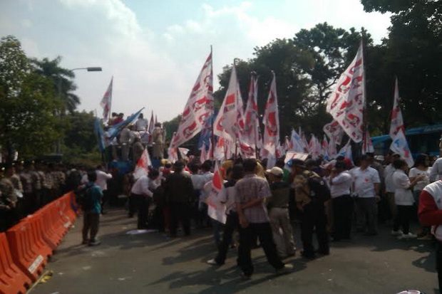 Pendukung Prabowo-Hatta...