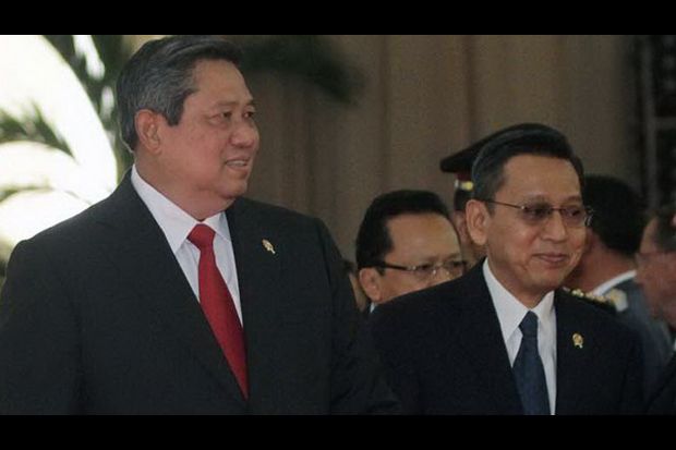 SBY dan Boediono Tiba...
