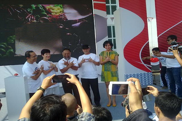 Luncurkan KanalTV, KPK...
