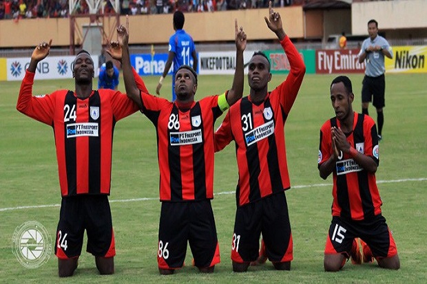 Persipura Ikuti Upacara...
