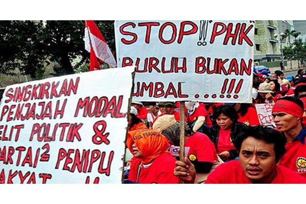 Puluhan Buruh Garmen...