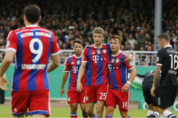 Bayern Tekuk Tim Divisi...