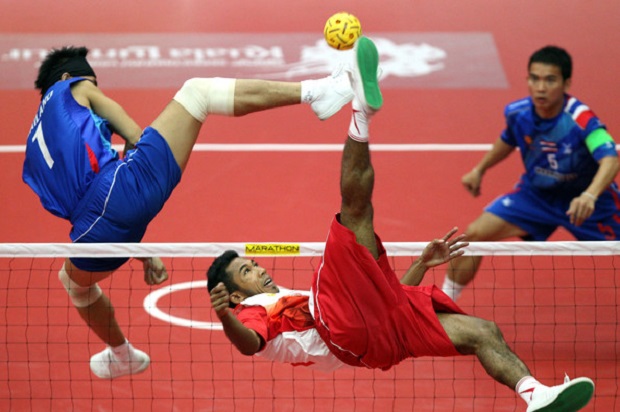 Sepaktakraw Ingin Tukar...
