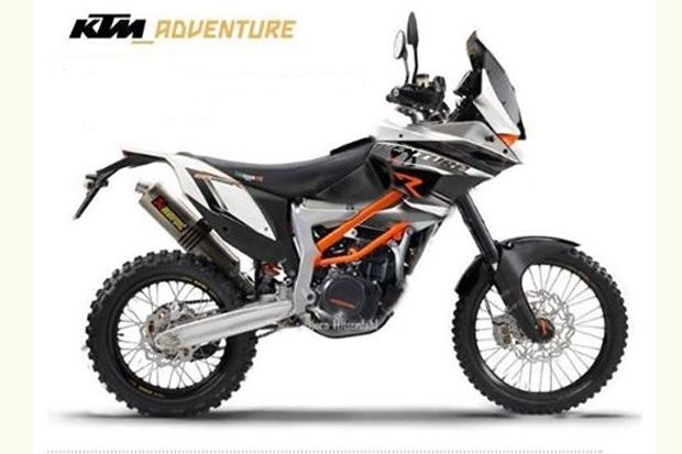KTM 390 Adventure Menambahkan...