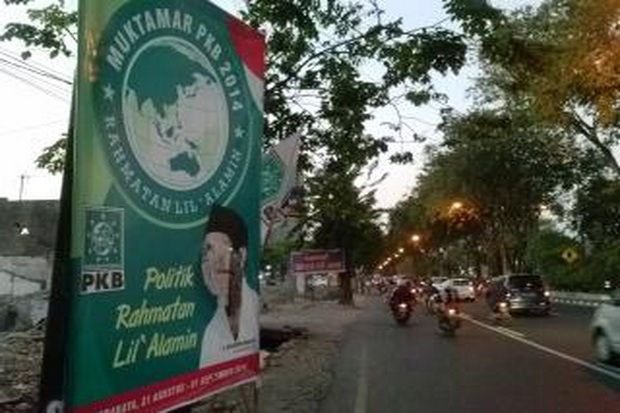 Baliho Muktamar PKB...