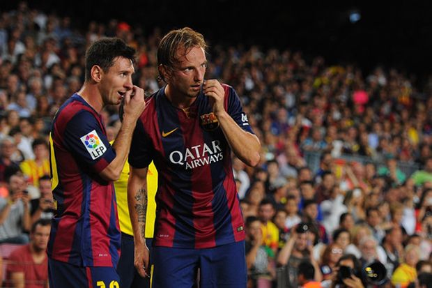Messi-Xavi dan Enrique...