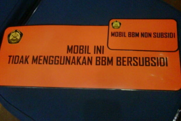 Stiker Larangan Penggunaan...