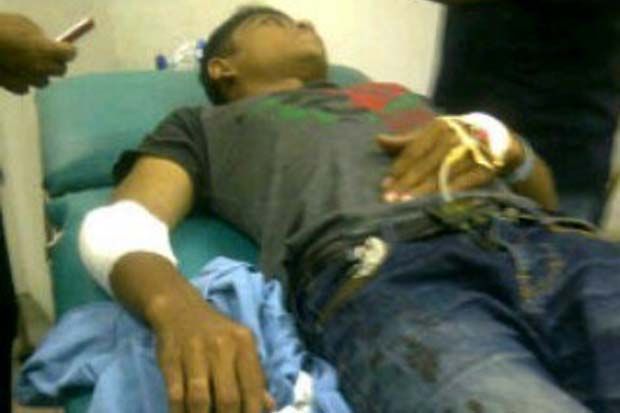 Dwi Yuliardi Dibacok...