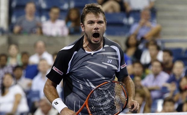Wawrinka Semprot Penonton