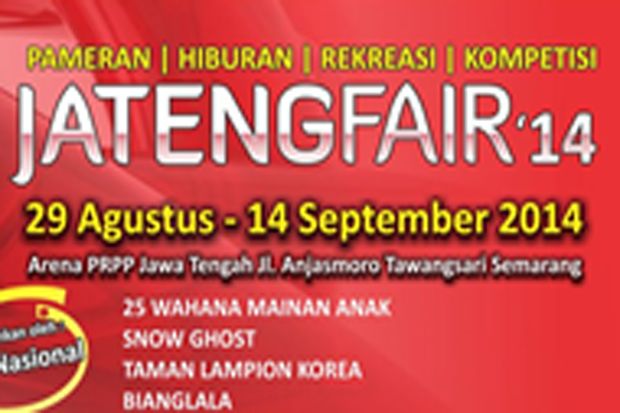 Jateng Fair Ajang Promosi...