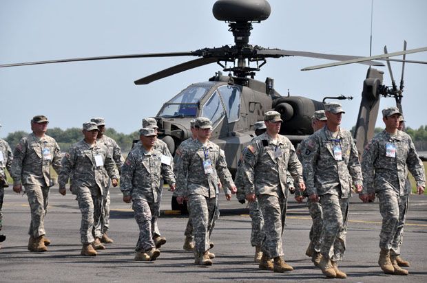 TNI AD-US Army Latihan...