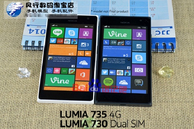 Nokia Lumia 735 Tampil...