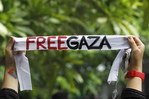 Blokade di Gaza Belum...