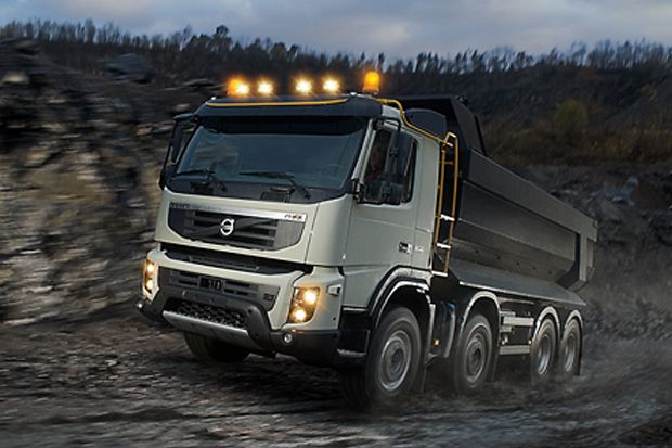 Volvo Truk Bidik Pasar...