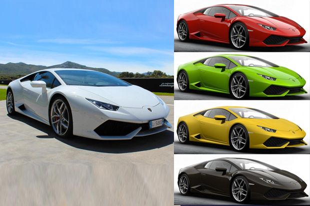 Pilihan Warna Lamborghini...