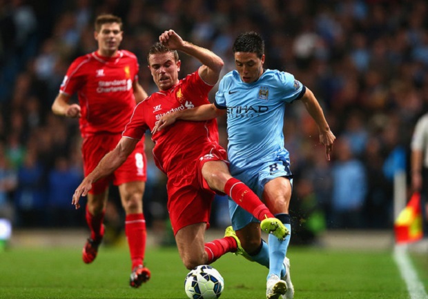 Nasri Coret Liverpool