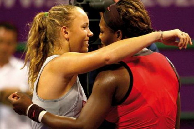 Serena On Fire, Wozniacki...
