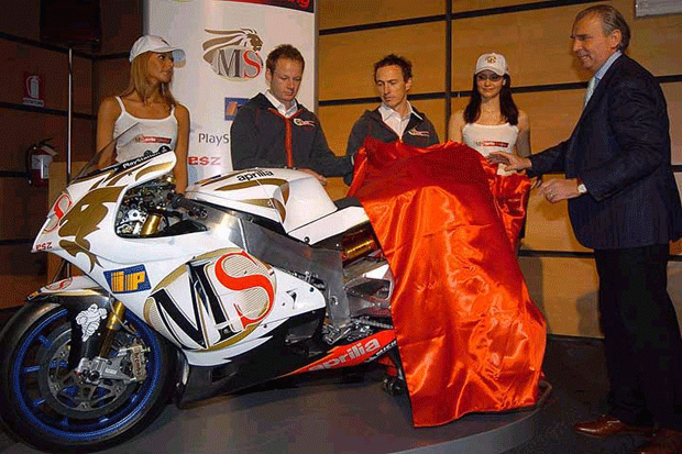 Aprilia Kebelet ke MotoGP