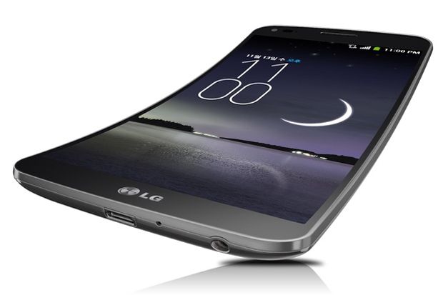 LG G Flex 2 Curved Layar...
