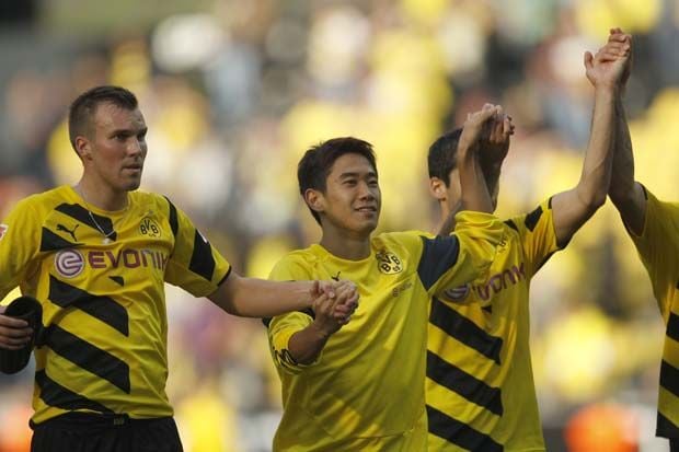 Kagawa Cetak Gol, Dortmund...