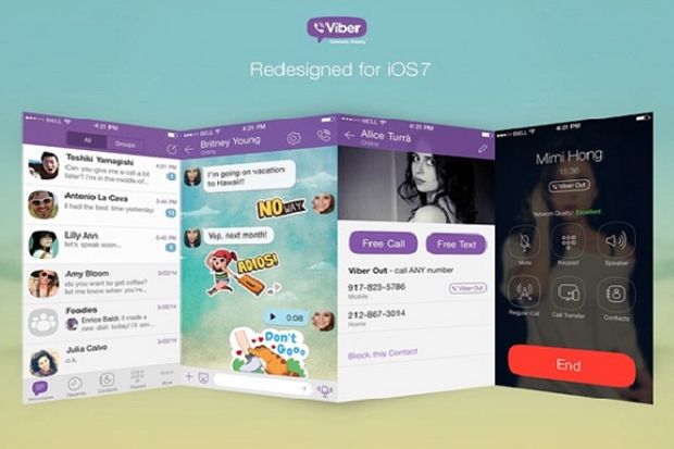 Aplikasi Viber Sekarang...