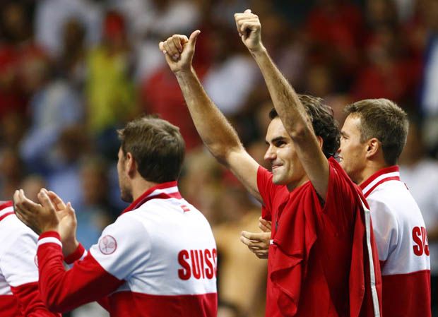 Federer Bawa Swiss ke...