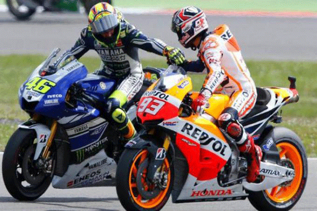 Marquez Heran Rossi...