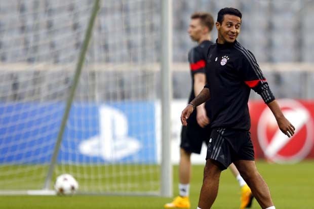 Thiago Kembali Berlatih...