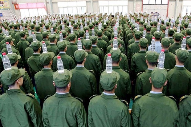 Tes Unik Militer China,...