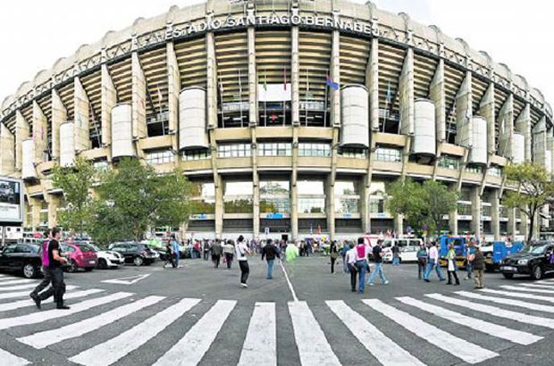 Stadion Santiago Bernabeu...