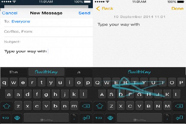 Pilihan Keyboard iOS...