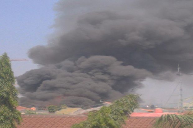 Kebakaran di Cipinang...