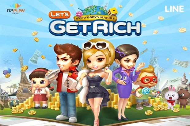 LINE Lets Get Rich Raih...