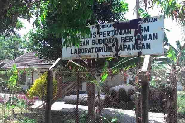 Disita, Lahan UGM Dilarang...