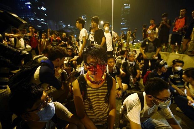 Pemimpin Hong Kong Menolak...