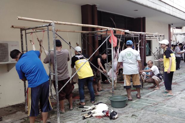 Suasana Idul Adha di...