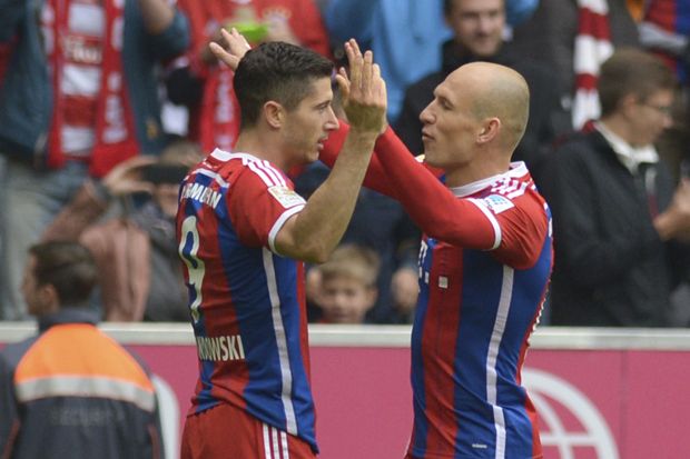 Lewandowski-Robben Jadi...