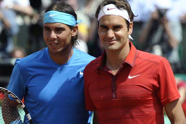 Nadal - Federer Keroyok...